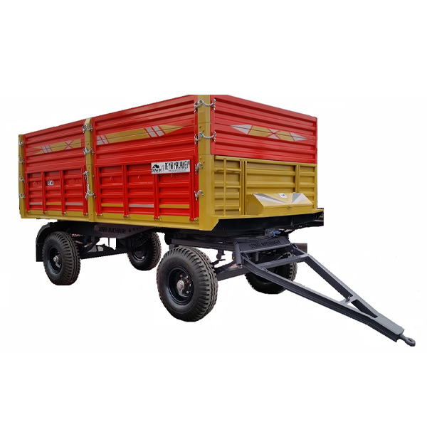 Remorque à double essieu