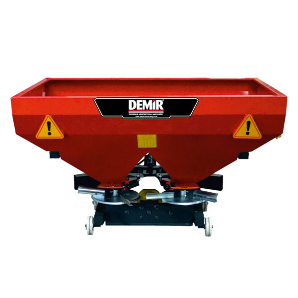 Épandeur d'engrais double disque