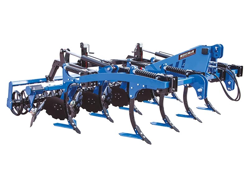 Cultivateur à 2 rangs à ressort