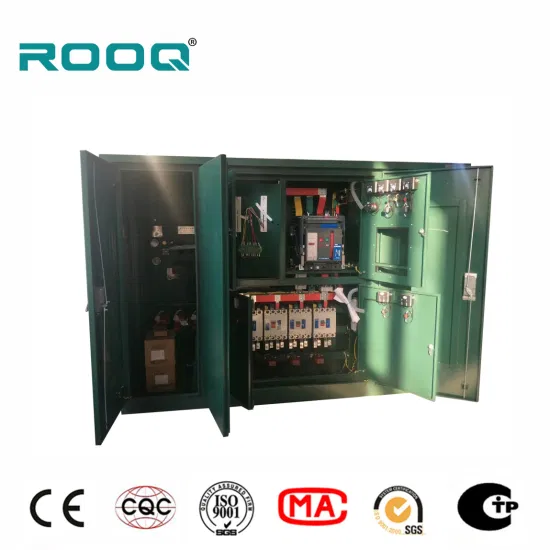 400kVA-630kVA-10-0-4-Kv-Outdoor-Compact-Metal-Clad-Distribution-Transformer-Substation