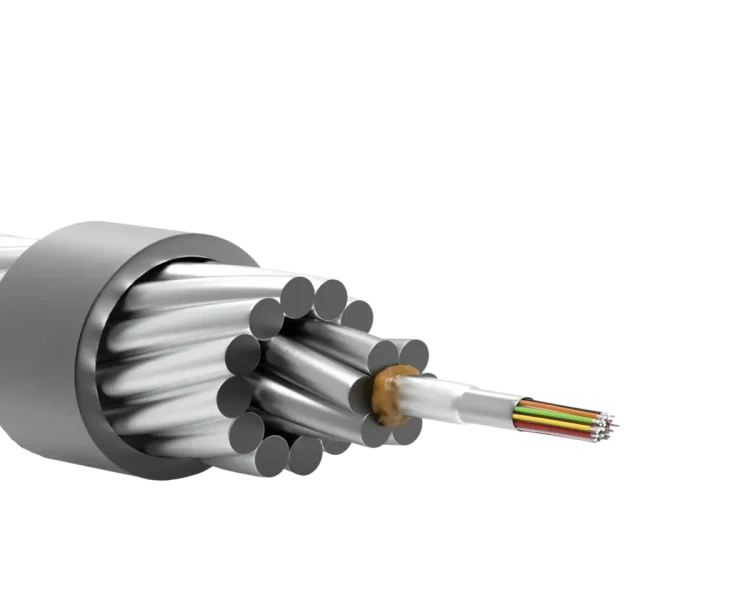 Tube en acier inoxydable à revêtement aluminium Opgw