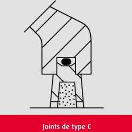 Joints feutre pour palier fonte 2 parties type C