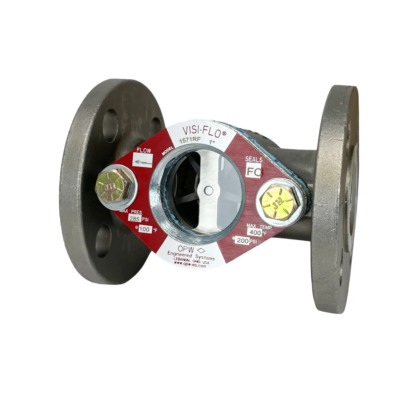 Contrôleur de circulation Inox à brides #150 (Réf. 280 025)