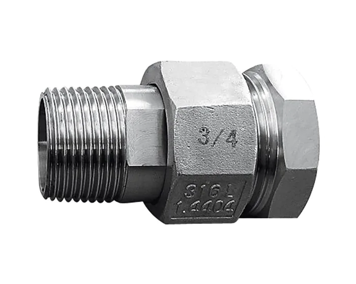 Raccord union MF fileté — Inox (Réf. 906 025)