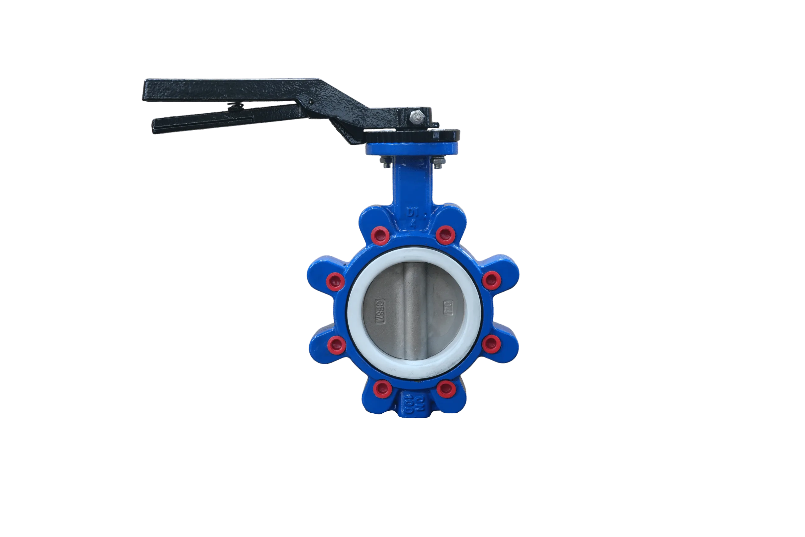 Vanne papillon Lug Fonte/Inox PTFE