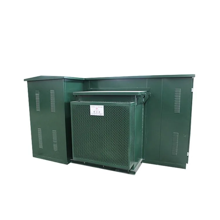 Extérieur 800kVA 1250kVA 15 0 4kv Compact Transformateur Poste de Transformation 15kv