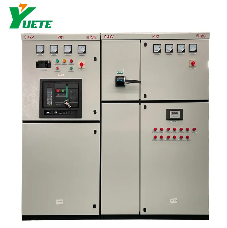 Appareillage de Commutation Ggd Complet Électrique Panneau de Type Fixe LV Panneau 400V Électrique Tableau Acb Panneau avec Air Disjoncteur
