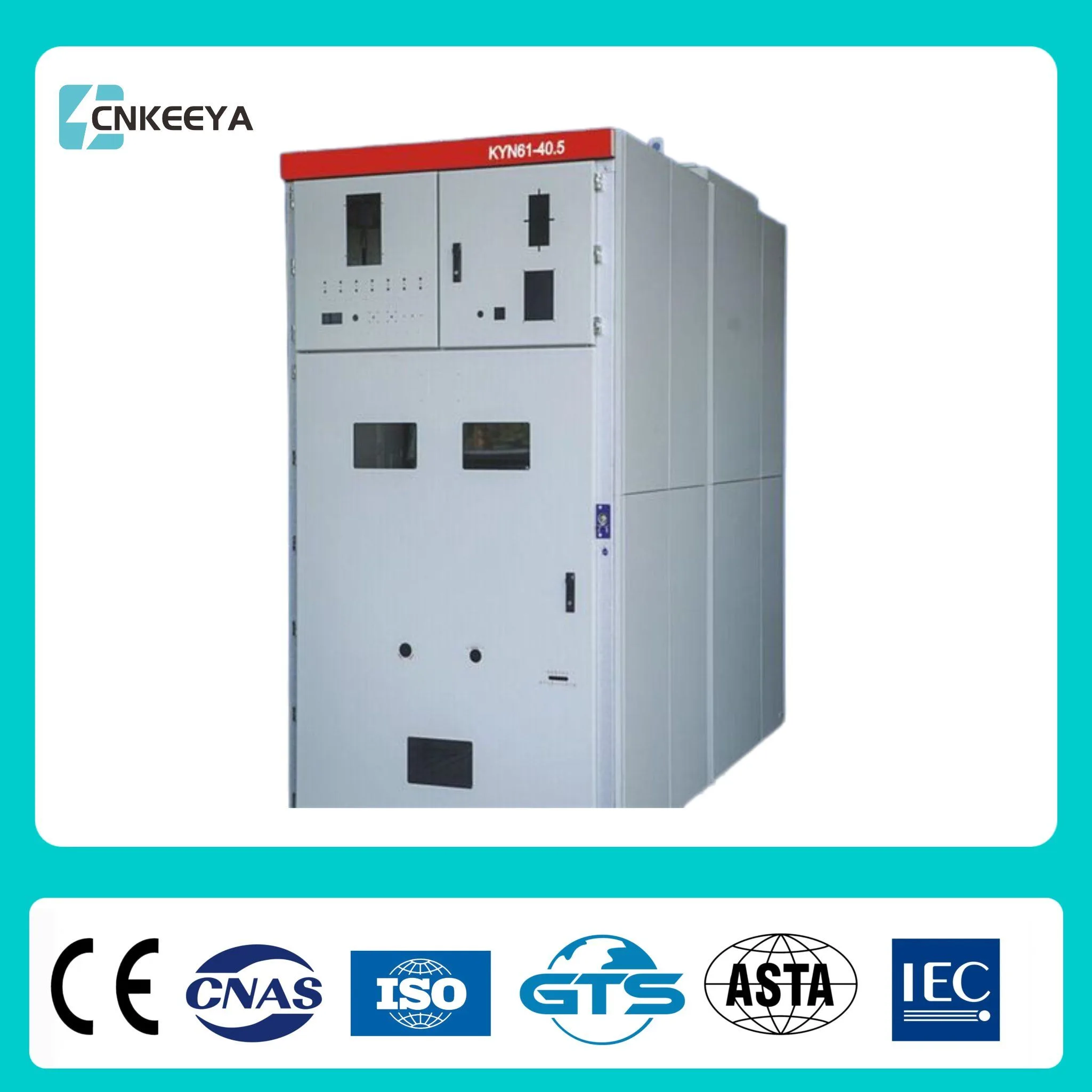 Appareillages de Commutation Appareillage de Commutation Keeya Sur Mesure Haute Tension Intérieur Appareillages de Commutation Kyn61 40 5 Amovible à Enveloppe Métallique Débrochable Type Panneau