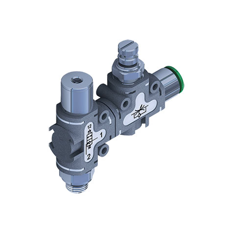 5512FTABXX – Vanne de blocage 90° + MRF 