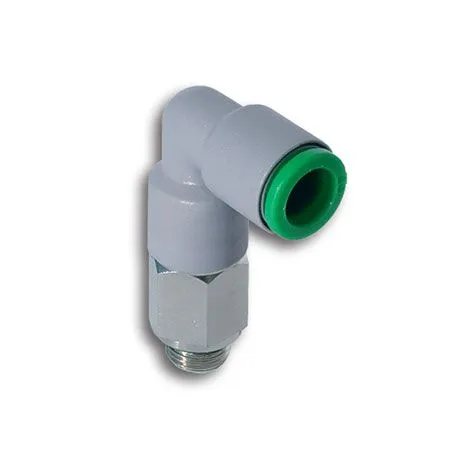 T22L – Adaptateur mâle coudé plus long pivotant parallèle 