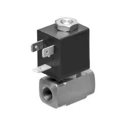 Électrovanne 2 voies NF, corps en acier inoxydable, avec raccord G