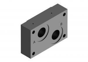 Embases CETOP/autres types pour régulateurs de débit  