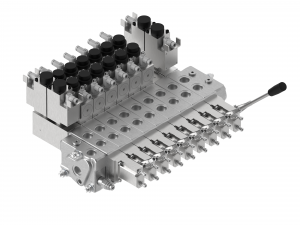 Vannes de commande directionnelles monobloc et vannes sectionnelles vannes sectionnelles vanne proportionnelle post-compensée (possibilité de réaliser une version à sécurité intrinsèque) type IWREM12 