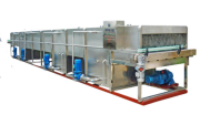 Tunnel de pasteurisation et refroidissement